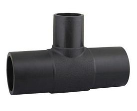 (XMT-225/110/225) Литой (Спигот) Тройник PE100, SDR11, -225x110x225
